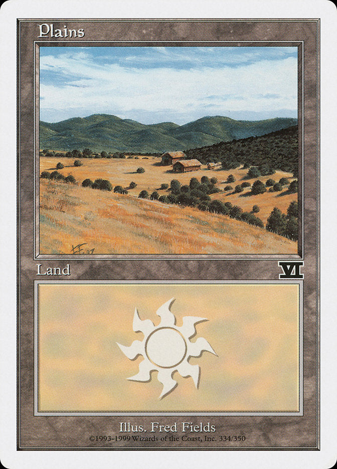 Plains (334) [Classic Sixth Edition] | Gear Gaming Fayetteville