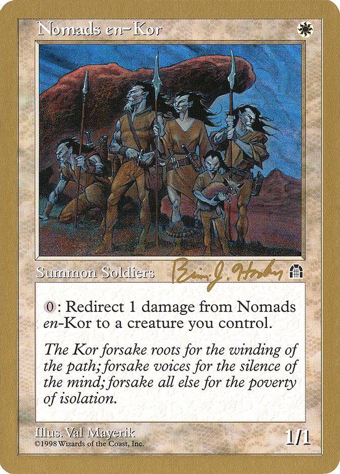 Nomads en-Kor (Brian Hacker) [World Championship Decks 1998] | Gear Gaming Fayetteville