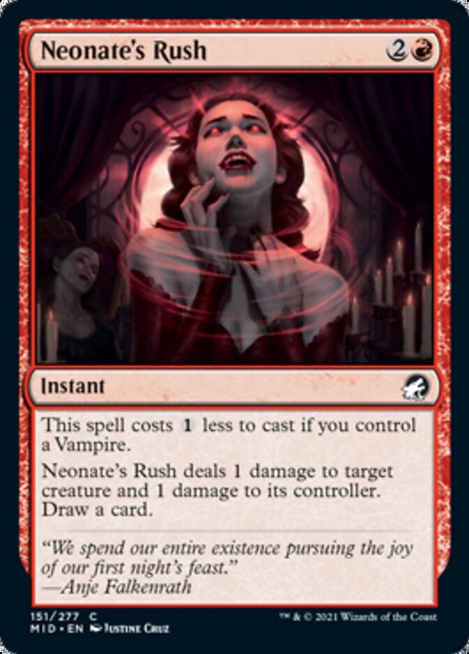 Neonate's Rush [Innistrad: Midnight Hunt] | Gear Gaming Fayetteville