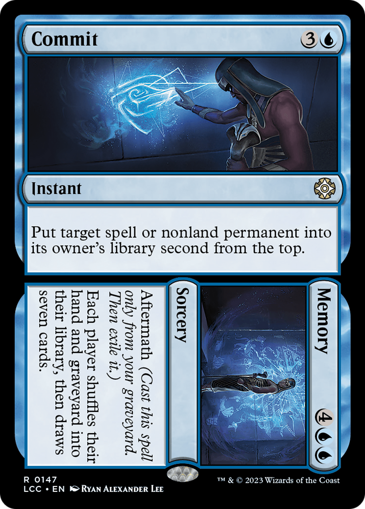 Commit // Memory [The Lost Caverns of Ixalan Commander] | Gear Gaming Fayetteville