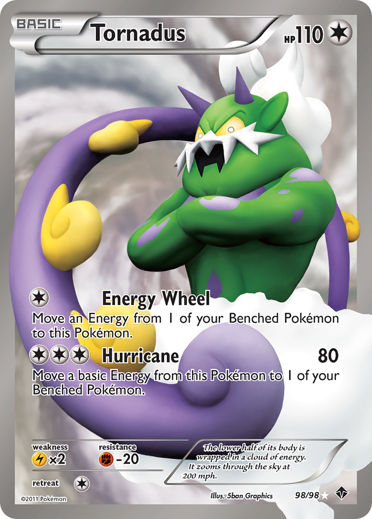 Tornadus (98/98) [Black & White: Emerging Powers] | Gear Gaming Fayetteville