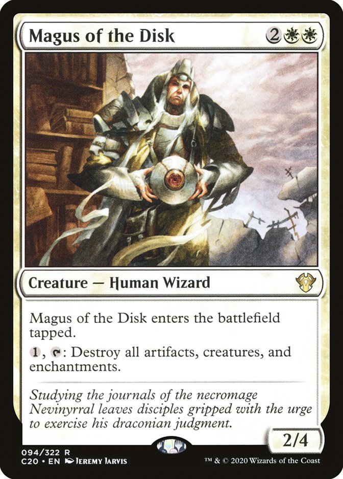 Magus of the Disk [Commander 2020] | Gear Gaming Fayetteville