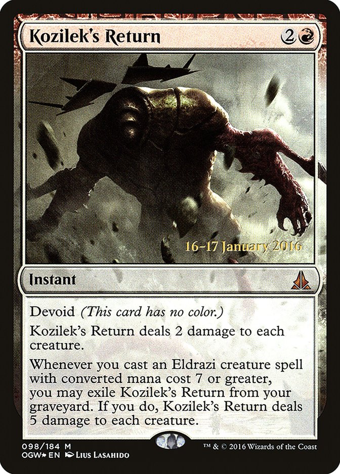 Kozilek's Return [Oath of the Gatewatch Prerelease Promos] | Gear Gaming Fayetteville