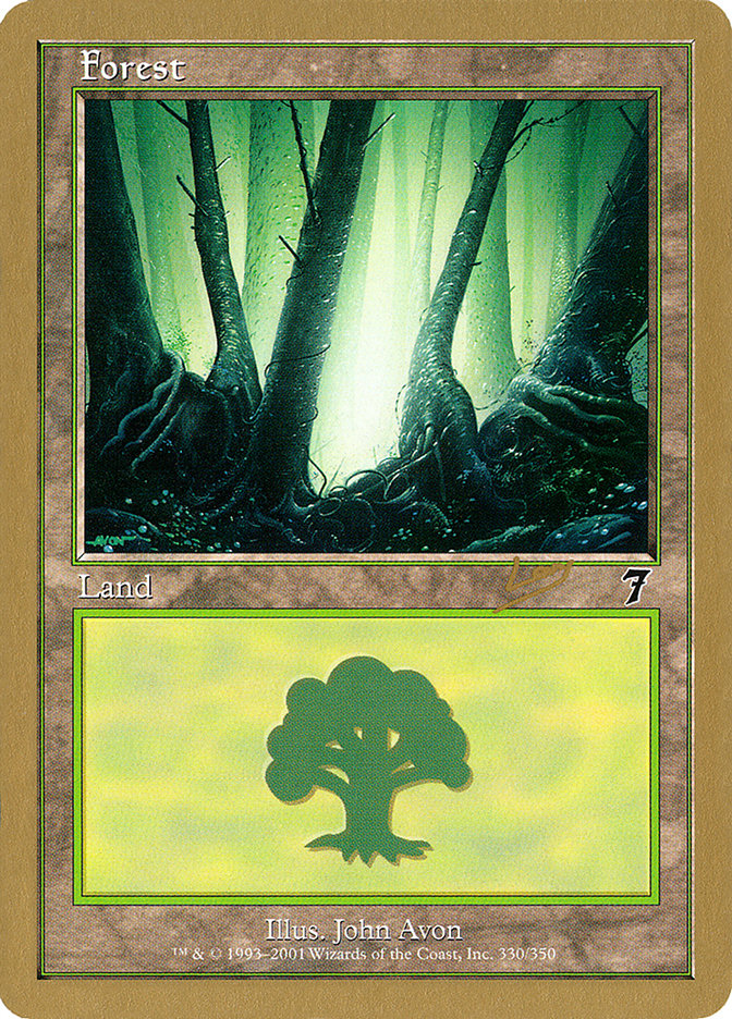 Forest (rl330) (Raphael Levy) [World Championship Decks 2002] | Gear Gaming Fayetteville