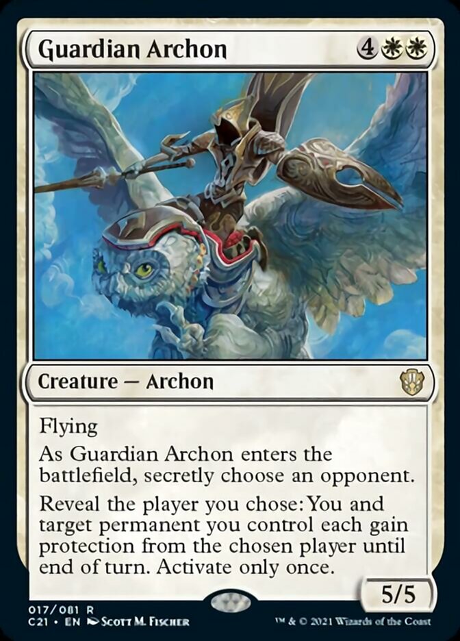 Guardian Archon [Commander 2021] | Gear Gaming Fayetteville