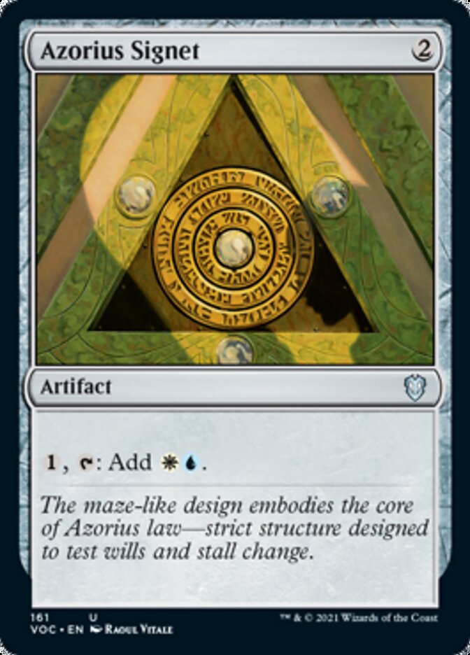 Azorius Signet [Innistrad: Crimson Vow Commander] | Gear Gaming Fayetteville