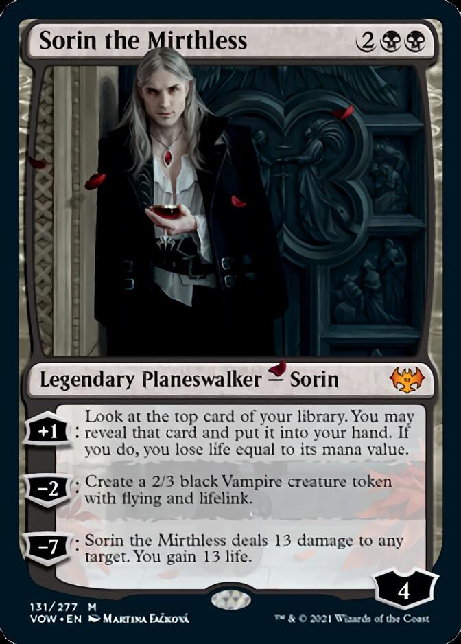 Sorin the Mirthless [Innistrad: Crimson Vow] | Gear Gaming Fayetteville