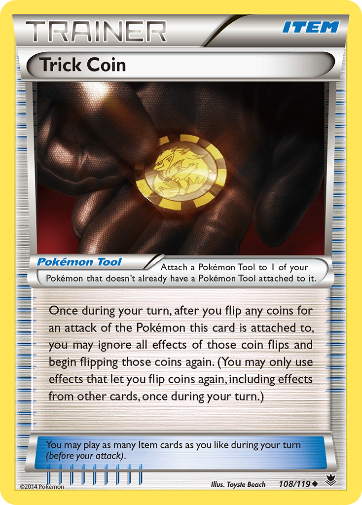 Trick Coin (108/119) [XY: Phantom Forces] | Gear Gaming Fayetteville