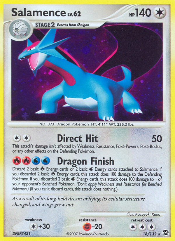 Salamence (18/132) [Diamond & Pearl: Secret Wonders] | Gear Gaming Fayetteville