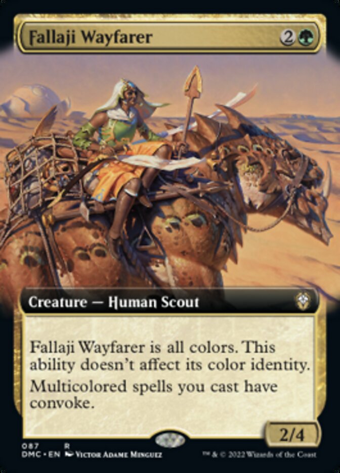 Fallaji Wayfarer (Extended Art) [Dominaria United Commander] | Gear Gaming Fayetteville