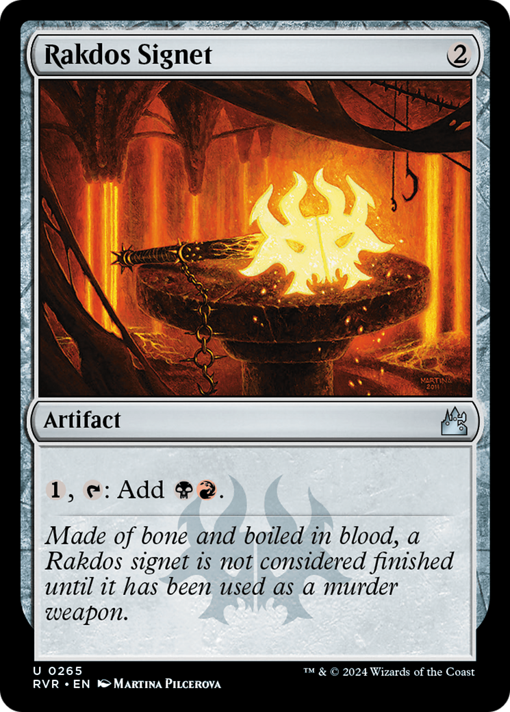 Rakdos Signet [Ravnica Remastered] | Gear Gaming Fayetteville