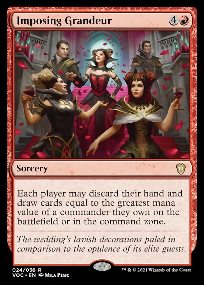 Imposing Grandeur [Innistrad: Crimson Vow Commander] | Gear Gaming Fayetteville
