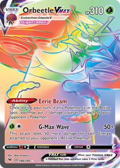 Orbeetle VMAX (186/185) [Sword & Shield: Vivid Voltage] | Gear Gaming Fayetteville