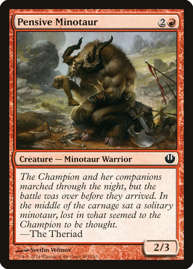 Pensive Minotaur [Journey into Nyx] | Gear Gaming Fayetteville
