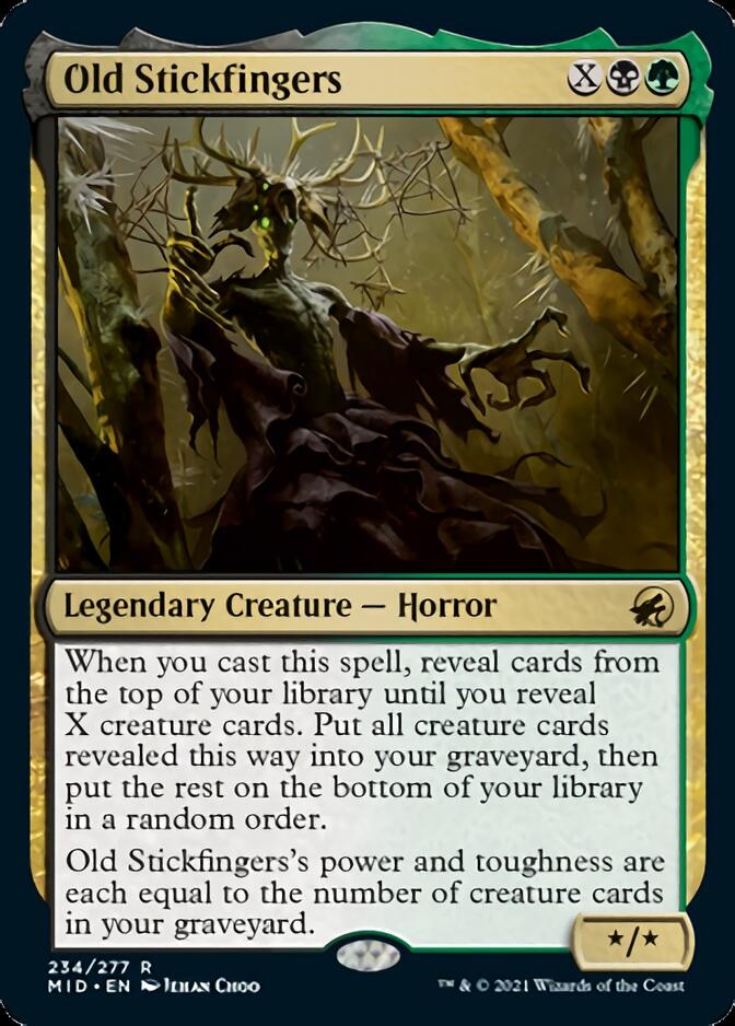 Old Stickfingers [Innistrad: Midnight Hunt] | Gear Gaming Fayetteville