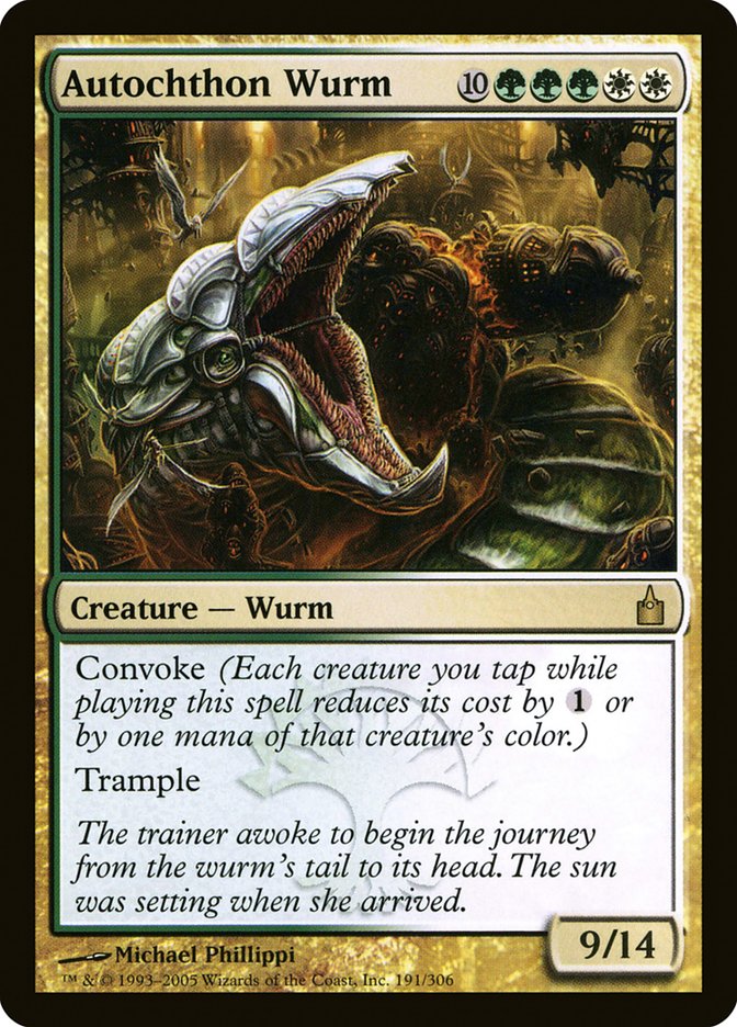 Autochthon Wurm [Ravnica: City of Guilds] | Gear Gaming Fayetteville