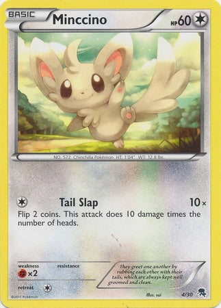 Minccino (4/30) [Black & White: Trainer Kit - Zoroark] | Gear Gaming Fayetteville