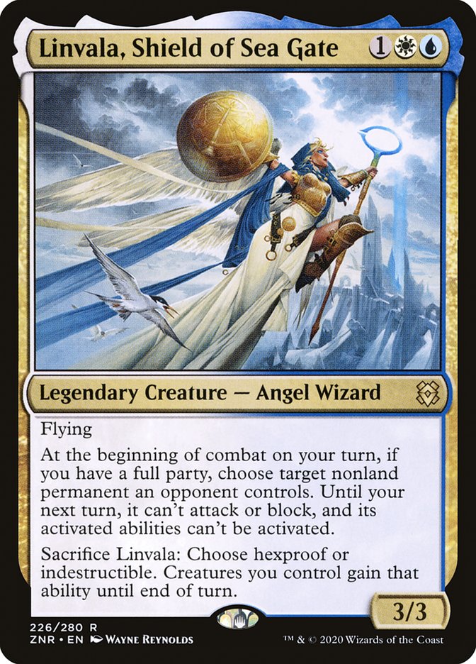 Linvala, Shield of Sea Gate [Zendikar Rising] | Gear Gaming Fayetteville