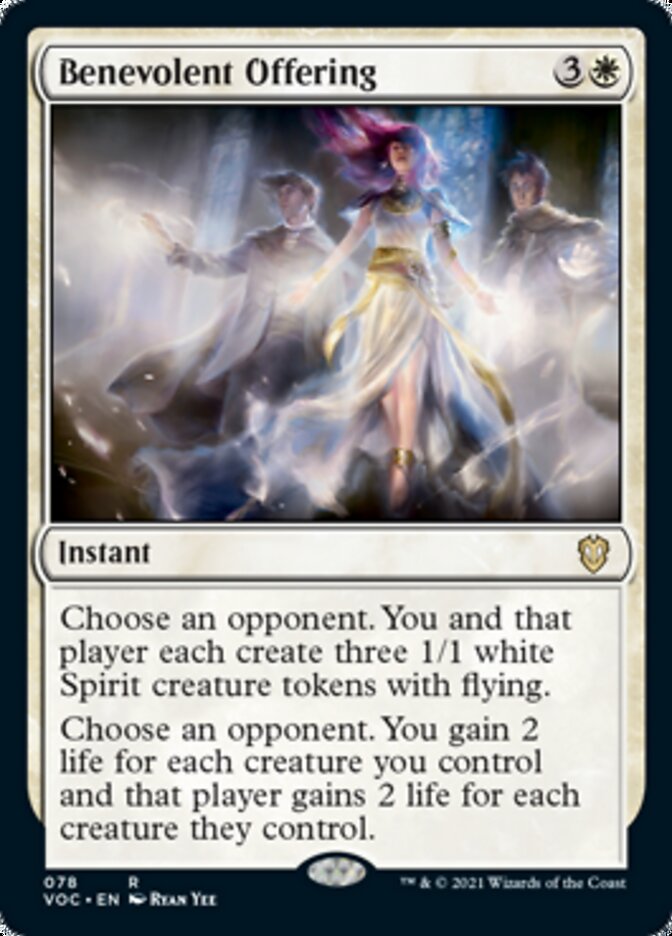 Benevolent Offering [Innistrad: Crimson Vow Commander] | Gear Gaming Fayetteville