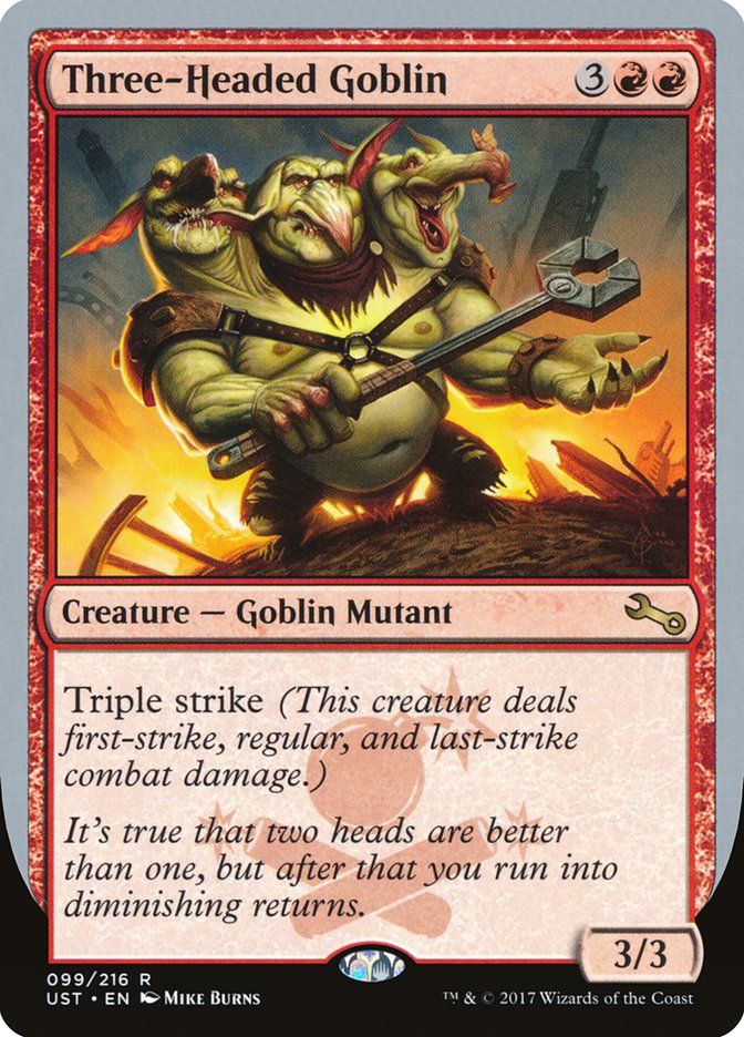 Three-Headed Goblin [Unstable] | Gear Gaming Fayetteville