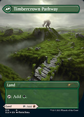 Cragcrown Pathway // Timbercrown Pathway (Borderless) [Secret Lair: Ultimate Edition 2] | Gear Gaming Fayetteville