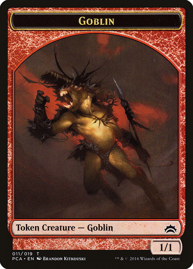 Germ // Goblin Double-Sided Token [Planechase Anthology Tokens] | Gear Gaming Fayetteville