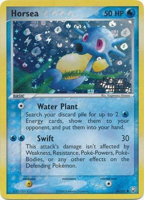 Horsea (58/109) (Stamped) [EX: Team Rocket Returns] | Gear Gaming Fayetteville