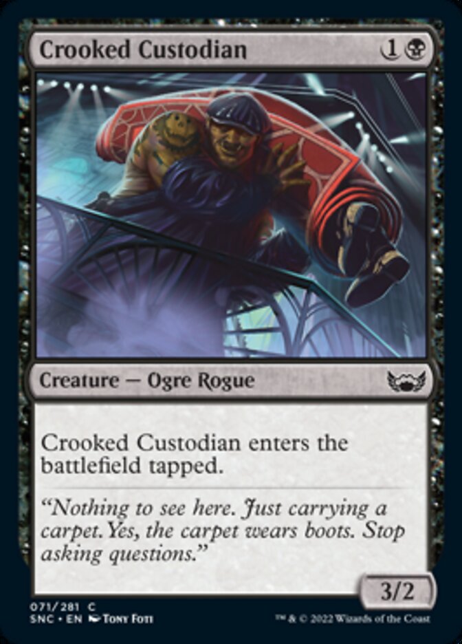 Crooked Custodian [Streets of New Capenna] | Gear Gaming Fayetteville