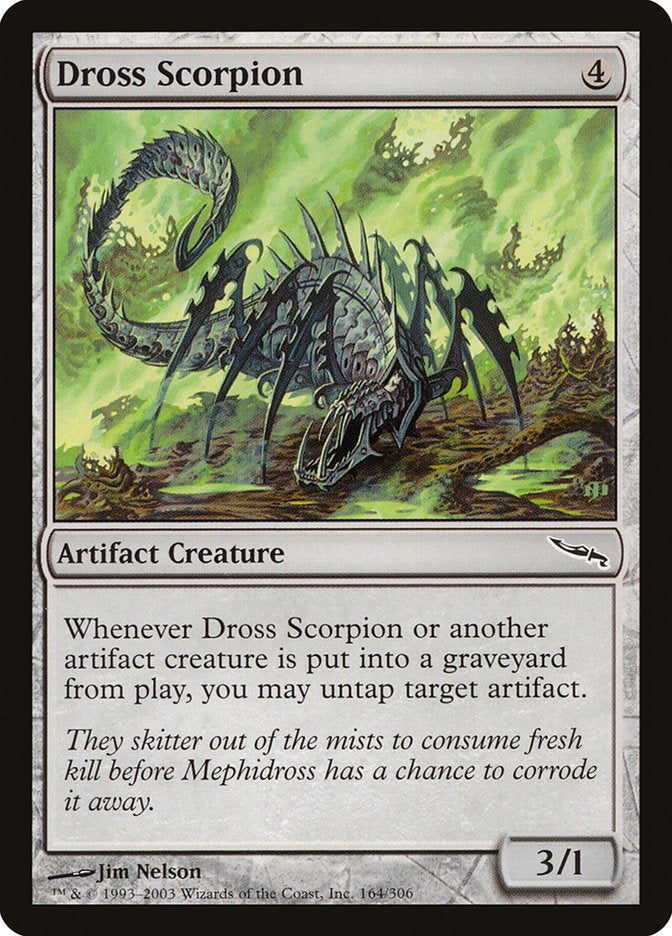 Dross Scorpion [Mirrodin] | Gear Gaming Fayetteville