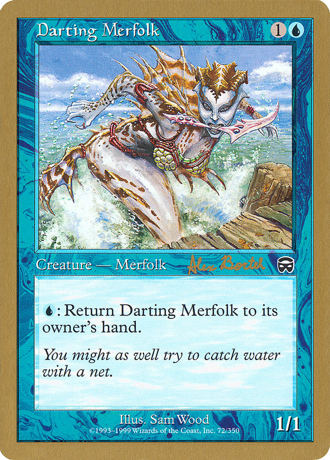 Darting Merfolk (Alex Borteh) [World Championship Decks 2001] | Gear Gaming Fayetteville