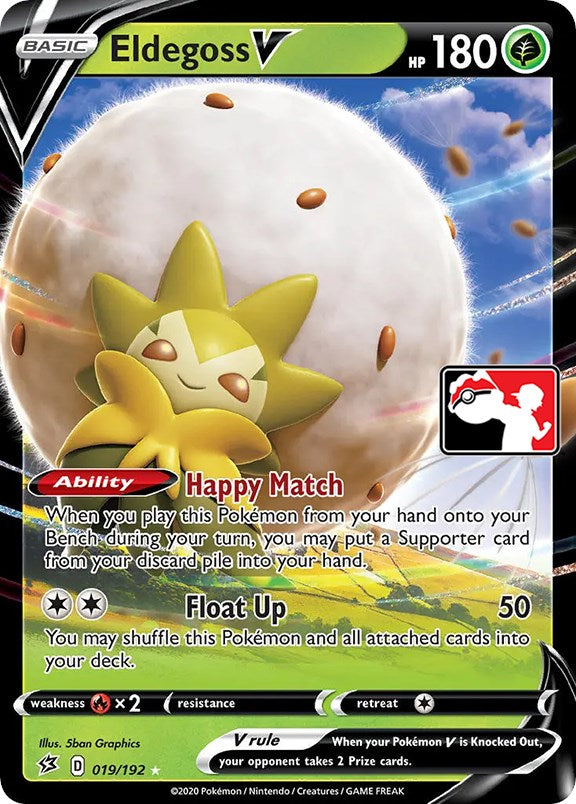 Eldegoss V (019/192) [Prize Pack Series One] | Gear Gaming Fayetteville