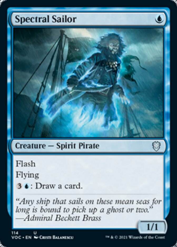 Spectral Sailor [Innistrad: Crimson Vow Commander] | Gear Gaming Fayetteville