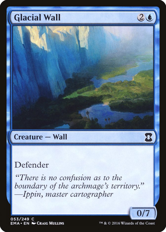 Glacial Wall [Eternal Masters] | Gear Gaming Fayetteville