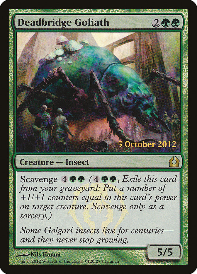 Deadbridge Goliath [Return to Ravnica Prerelease Promos] | Gear Gaming Fayetteville