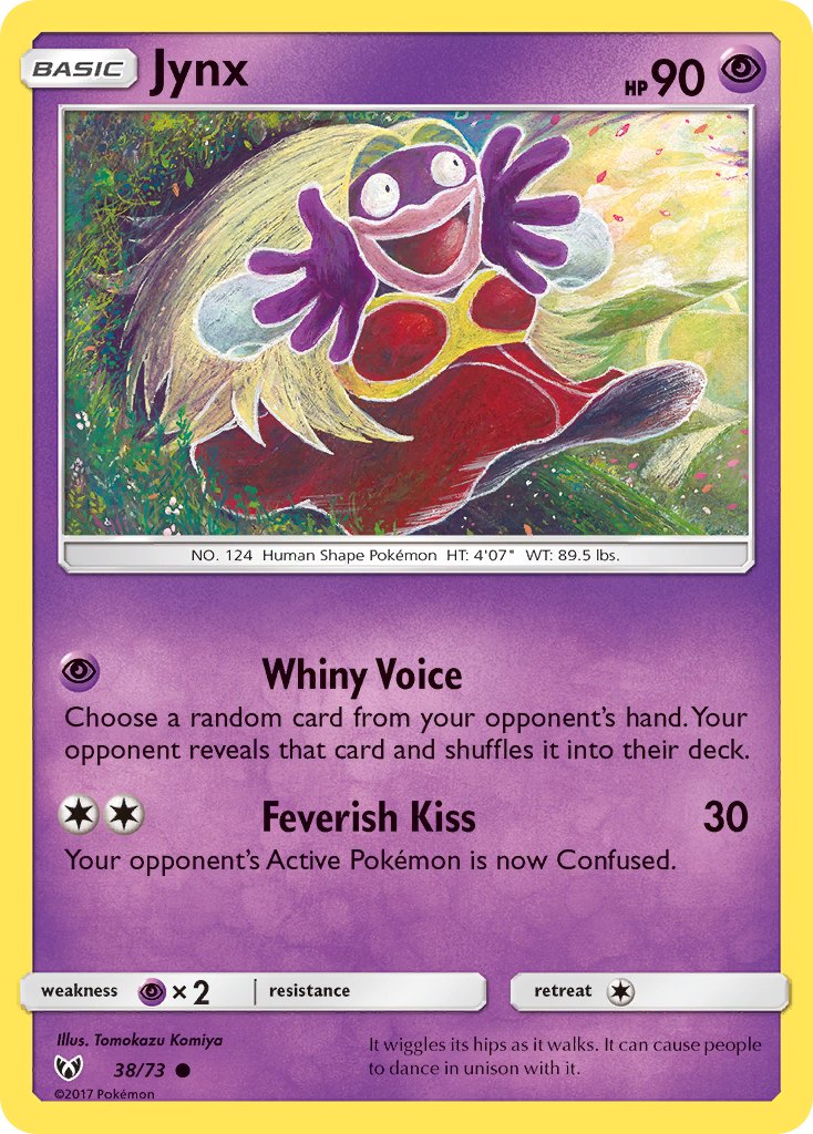 Jynx (38/73) [Sun & Moon: Shining Legends] | Gear Gaming Fayetteville