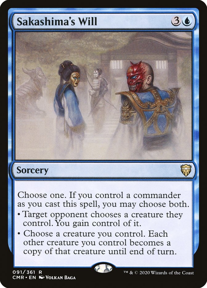 Sakashima's Will [Commander Legends] | Gear Gaming Fayetteville
