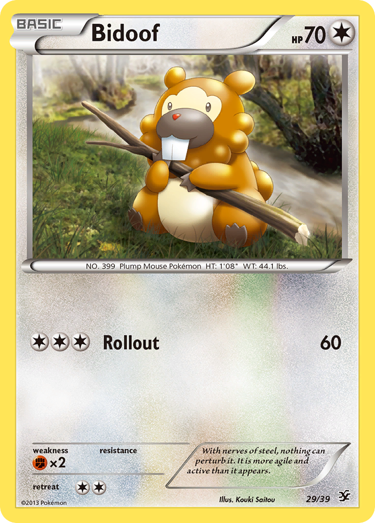 Bidoof (29/39) [XY: Kalos Starter Set] | Gear Gaming Fayetteville