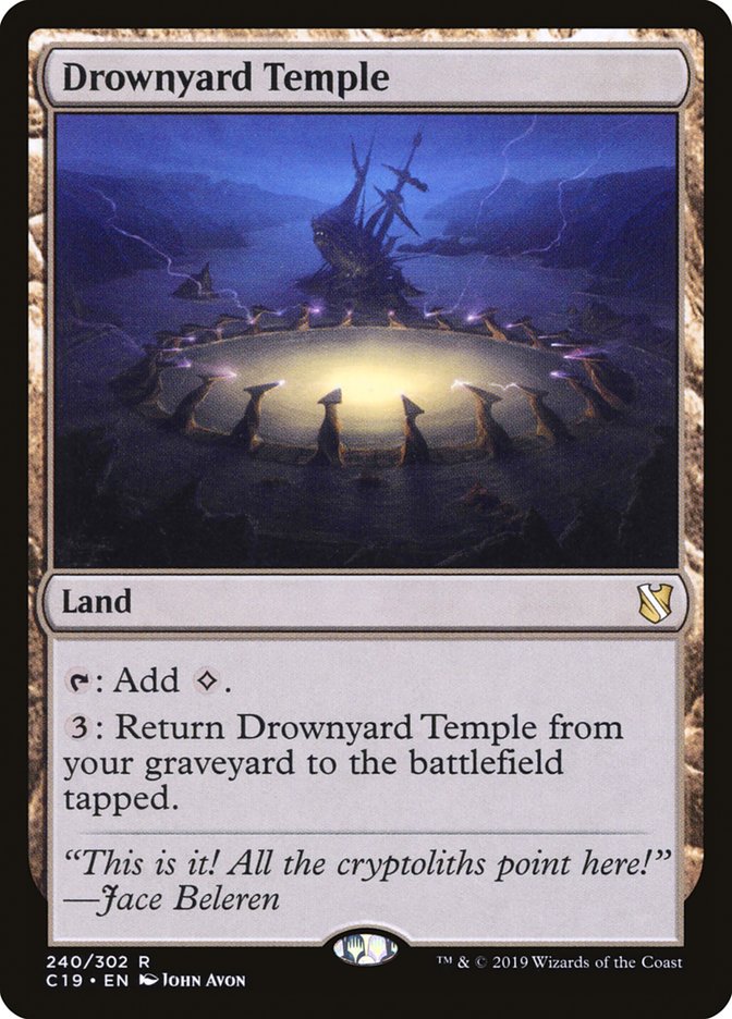 Drownyard Temple [Commander 2019] | Gear Gaming Fayetteville