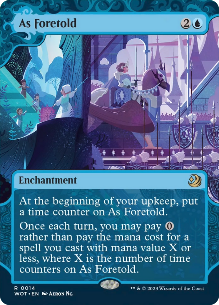 As Foretold [Wilds of Eldraine: Enchanting Tales] | Gear Gaming Fayetteville