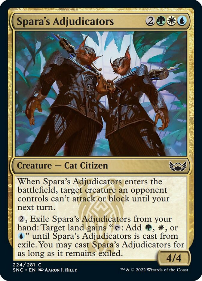 Spara's Adjudicators [Streets of New Capenna] | Gear Gaming Fayetteville