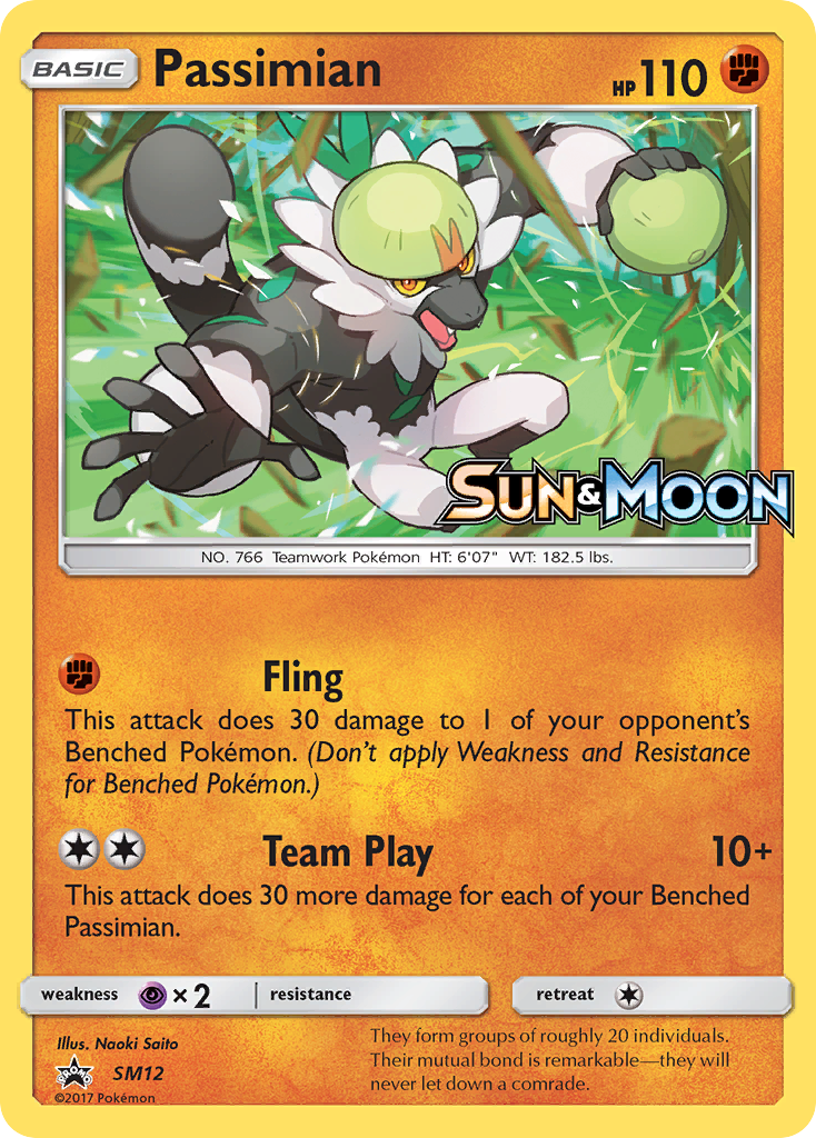 Passimian (SM12) [Sun & Moon: Black Star Promos] | Gear Gaming Fayetteville