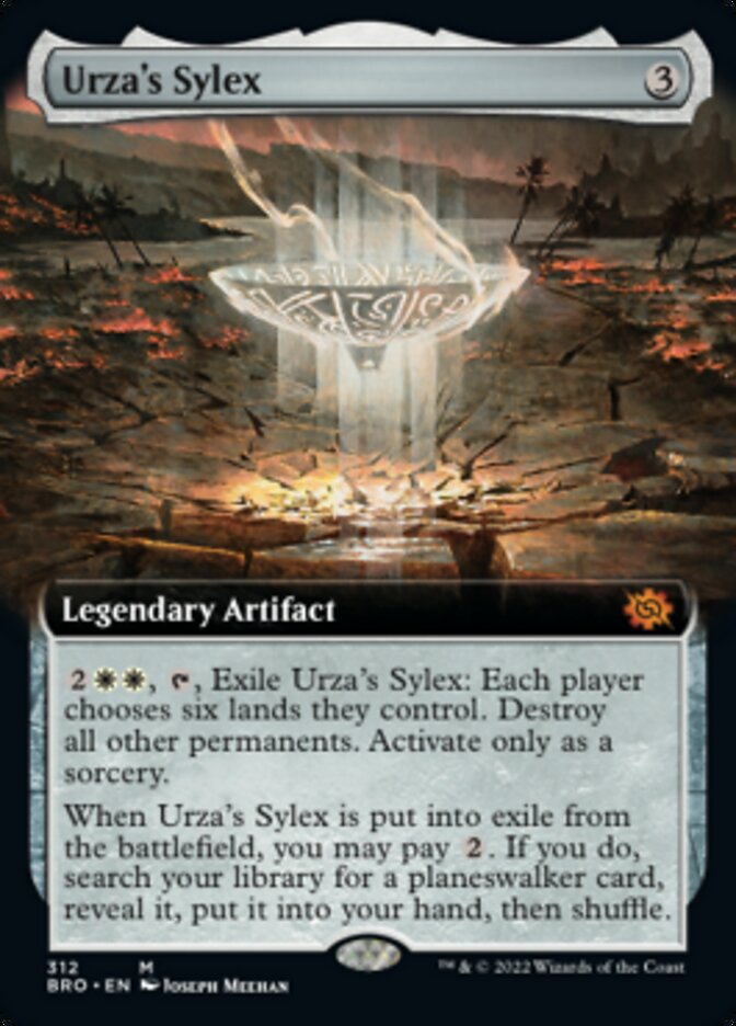 Urza's Sylex (Extended Art) [The Brothers' War] | Gear Gaming Fayetteville