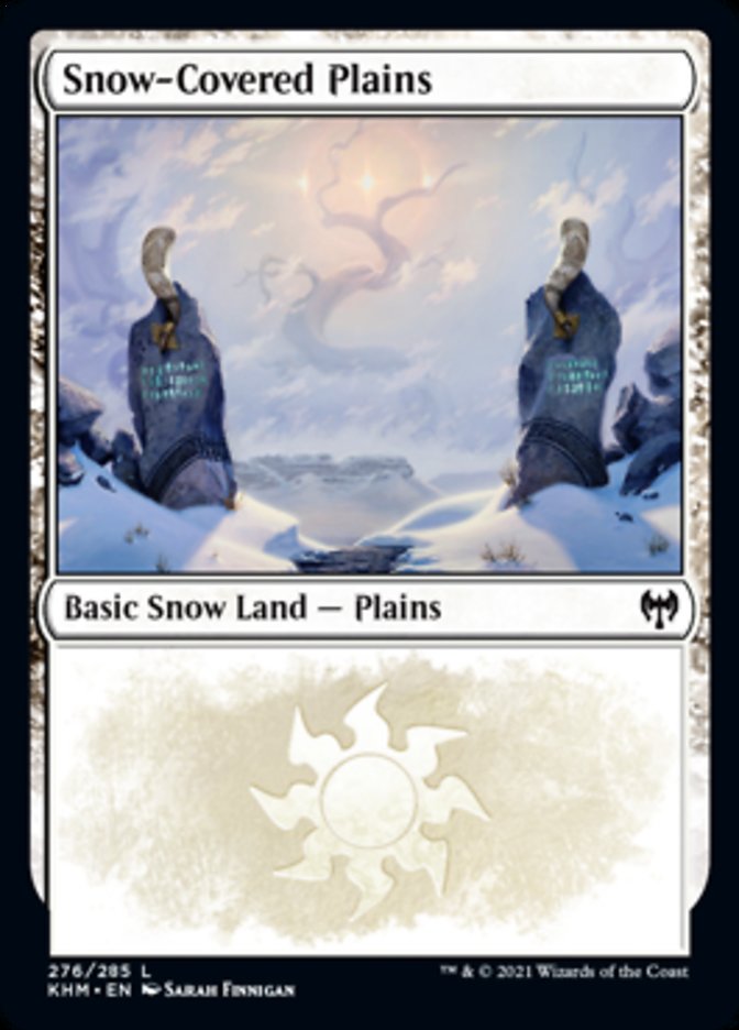 Snow-Covered Plains (276) [Kaldheim] | Gear Gaming Fayetteville