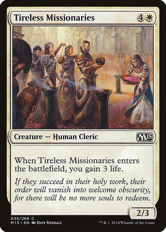 Tireless Missionaries [Magic 2015] | Gear Gaming Fayetteville