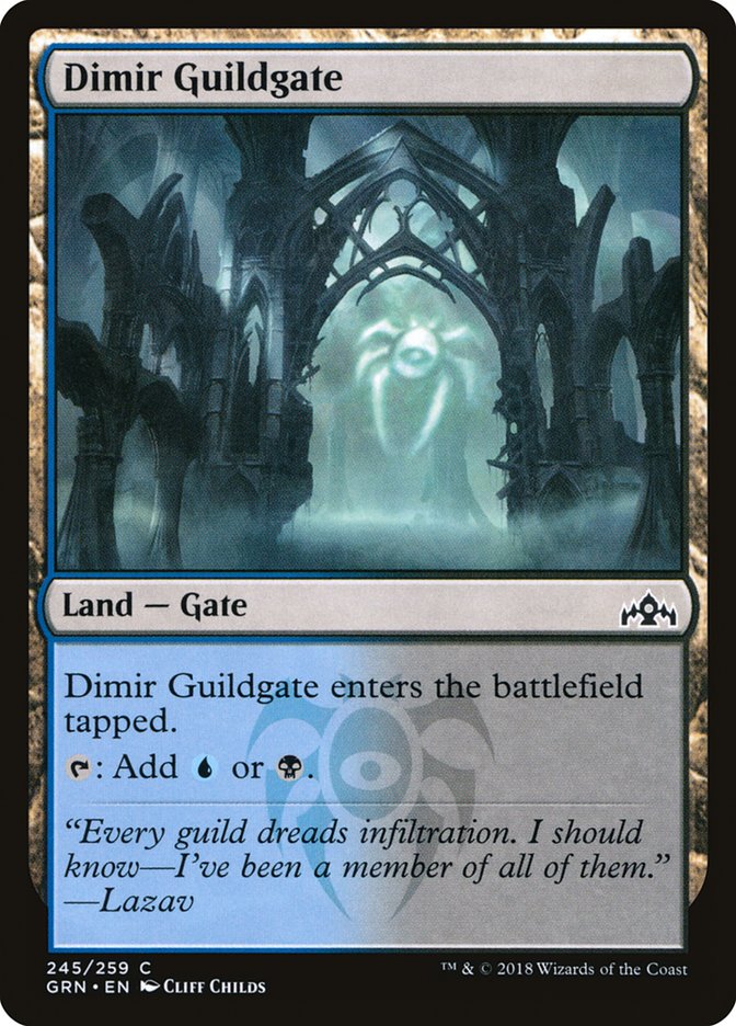 Dimir Guildgate (245/259) [Guilds of Ravnica] | Gear Gaming Fayetteville