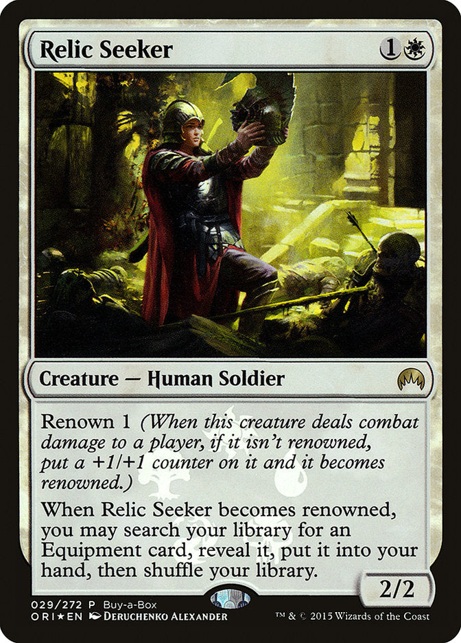 Relic Seeker (Buy-A-Box) [Magic Origins Promos] | Gear Gaming Fayetteville