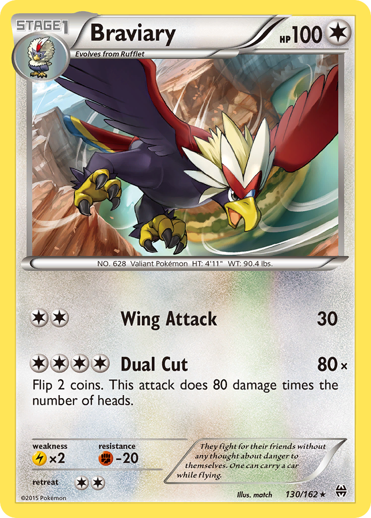 Braviary (130/162) [XY: BREAKthrough] | Gear Gaming Fayetteville