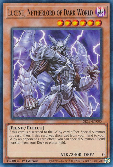 Lucent, Netherlord of Dark World [SR13-EN005] Common | Gear Gaming Fayetteville