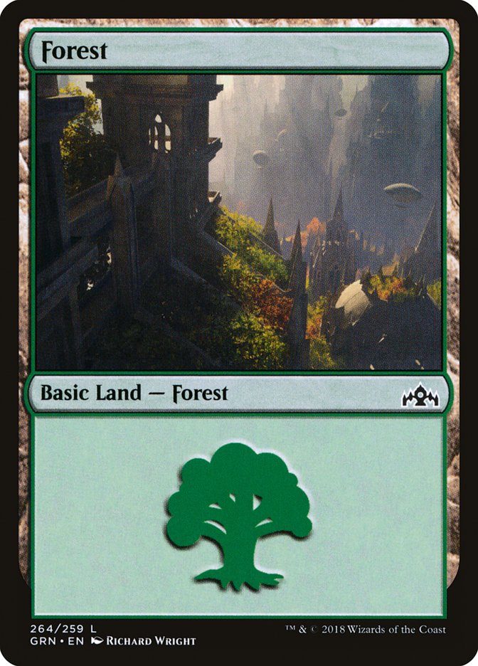 Forest (264) [Guilds of Ravnica] | Gear Gaming Fayetteville