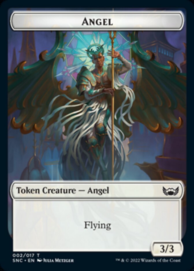 Angel Token [Streets of New Capenna Tokens] | Gear Gaming Fayetteville